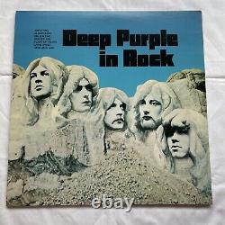 COA AUTOGRAPH Deep Purple P-6505W VINYL LP OBI JAPAN Signed Limited