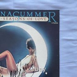 COA AUTOGRAPH Donna Summer VINYL LP JAPAN Signed