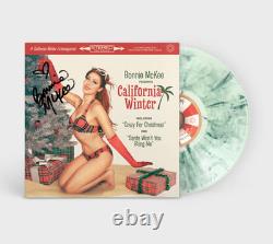 California Winter Bonnie McKee Autographed Green Vinyl Signed & Numbered