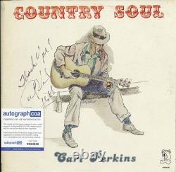Carl Perkins Country Soul SIGNED AUTOGRAPHED VINYL RECORD ACOA