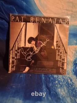 Certified Autographed Pat Benatar Precious Time Vynal 1981 Album