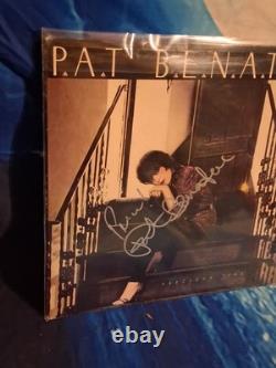 Certified Autographed Pat Benatar Precious Time Vynal 1981 Album