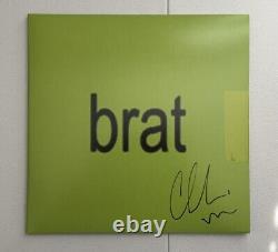 Charli XCX Brat LP Signed Autographed BLACK ICE Vinyl IN HAND