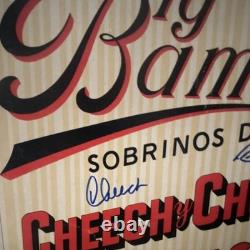 Cheech & Chong Big Bambú Autographed Vinyl Record JSA Authentic