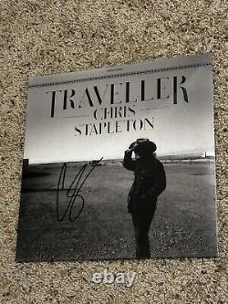 Chris Stapleton Signed Autographed Traveller Vinyl LP Authentic Rare With Proof