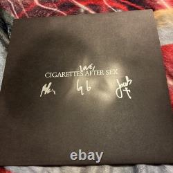 Cigarettes After Sex X's SIGNED Clear Vinyl