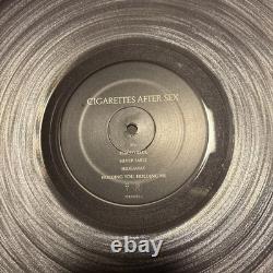 Cigarettes After Sex X's SIGNED Clear Vinyl
