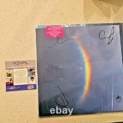 Cold Play Band Signed Moon music LP Vinyl Autographed COA Chris Martin