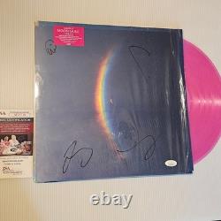 Cold Play SIGNED Vinyl LP Moon Music New AUTOGRAPHED INSERT JSA COA