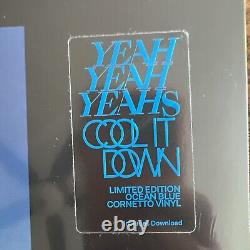 Cool It Down Yeah Yeah Yeahs Cornetto Blue Only 1000 Band Signed SHIPS FREE