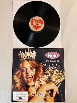 Courtney Love Autographed Hole Live Through This 12 Vinyl Record LP. Authentic