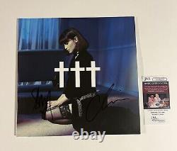 Crosses Signed Goodnight God Bless I Love U Delete Vinyl Record Chino Jsa Coa
