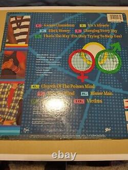 Culture Club Signed Vinyl Record Colour By Numbers Album All 4 Boy George