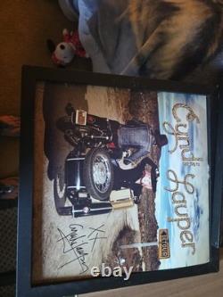 Cyndi Lauper Detour Vinyl Lp Autographed Signed