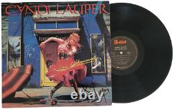 Cyndi Lauper Signed Shes So Unsual Album COA Proof Autographed Vinyl Record