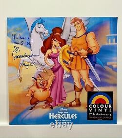 D23 Expo 2022 Disney Songs From Hercules Vinyl Soundtrack Susan Egan Meg Signed