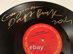 DAFT PUNK signed VINYL Rare RANDOM ACCESS MEMORIES Thomas Guy Grammy 2014 Record