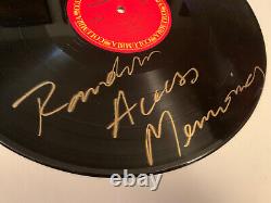 DAFT PUNK signed VINYL Rare RANDOM ACCESS MEMORIES Thomas Guy Grammy 2014 Record