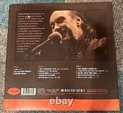 DAVE DAVIES LIVING ON A THIN LINE Ltd Ed Orange/Brown Splatter Double LP SIGNED