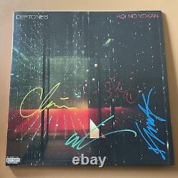 DEFTONES SIGNED ALBUM Vinyl RARE X4 EXACT PROOF