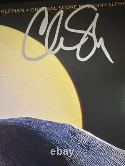 Danny & Elfman Chris Sarandon Signed Nightmare Before Christmas Vinyl Lp Jsa Coa