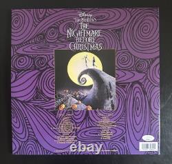 Danny & Elfman Chris Sarandon Signed Nightmare Before Christmas Vinyl Lp Jsa Coa