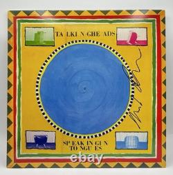 David Byrne Signed Talking Heads Speaking In Tongues Vinyl Autographed PSA/DNA
