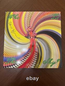 David Byrne Who Is The Sky (New Apple Green Vinyl LP) SIGNED in GOLD