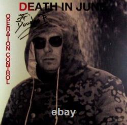 Death in June Operation Control Signed Black Vinyl Mint