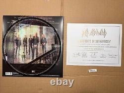 Def Leppard Signed Autographed Vinyl Record LP Pyromania Hysteria Adrenalize