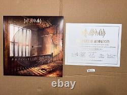 Def Leppard Signed Autographed Vinyl Record LP Pyromania Hysteria Adrenalize