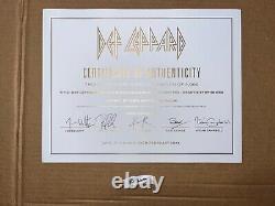 Def Leppard Signed Autographed Vinyl Record LP Pyromania Hysteria Adrenalize Def Leppard Signed Autographed Vinyl Record LP Pyromania Hysteria Adrenalize