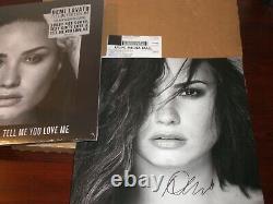 Demi Lovato Signed Tell Me You Love Me Great 12' Vinyl Lp Record Autograph Coa