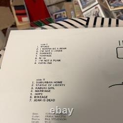 Descendents Milo Goes to College Autographed Record Cover with Milo Dedication