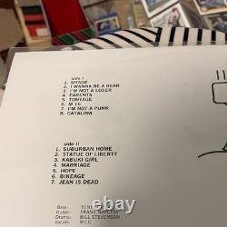 Descendents Milo Goes to College Autographed Record Cover with Milo Dedication