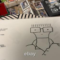 Descendents Milo Goes to College Autographed Record Cover with Milo Dedication