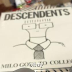 Descendents Milo Goes to College Autographed Record Cover with Milo Dedication