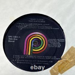 Diana Ross Autographed Signed LP Supremes'Baby Love' COA Hologram