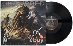 Disturbed Band Signed Immortalized Album COA Proof Autographed Vinyl Record