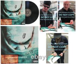 Disturbed Band Signed The Sickness Album COA Proof Autographed Vinyl Record