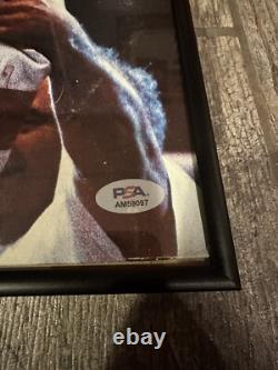 Dolph Lundgren Signed Framed Rocky IV Record Vinyl Autographed Psa/dna Coa Drago