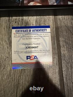 Dolph Lundgren Signed Framed Rocky IV Record Vinyl Autographed Psa/dna Coa Drago