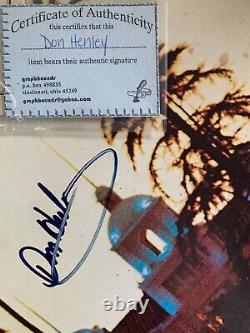 Don Henley Autographed Vinyl 1976 Hotel California-Signed Eagles with COA