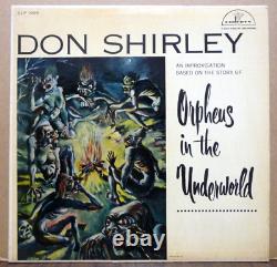 Don Shirley ORPHEUS IN THE UNDERWORLD Signed/Autographed ORIGINAL Cadence LP