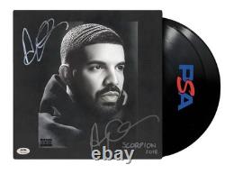 Drake PSA/DNA Autographed Scorpion Vinyl Authenticated Take Care Ice Man OVO