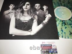Echosmith Signed Autographed Color Vinyl Album Lp +jsa Coa Sydney, Noah & Graham
