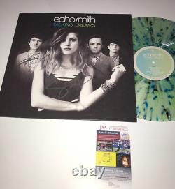 Echosmith Signed Autographed Color Vinyl Album Lp +jsa Coa Sydney, Noah & Graham