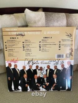El Gran Combo 50 Aniversario Limited Edition New Double Vinyl Records Signed