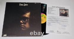 Elton John Autographed Vinyl Record Album (elton John) Jsa Coa