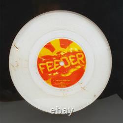 FEEDER Two Colours Ltd. 7 LP SIGNED Rare Framed No. 418/1000 + promo stickers